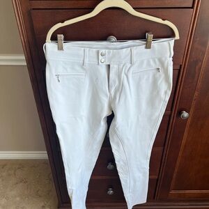 Samshield White Equestrian Riding Pants